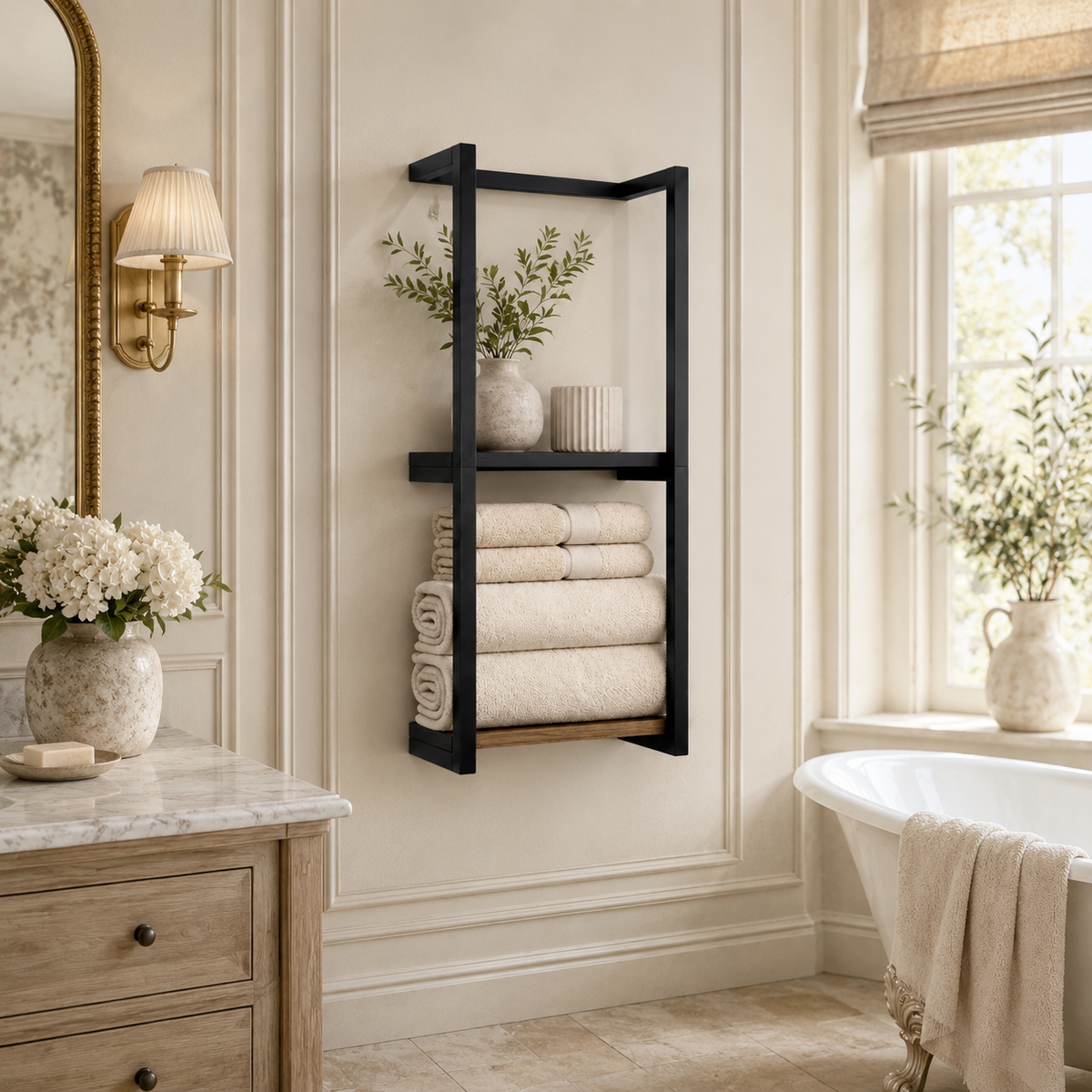 2-Tier Towel Ladder