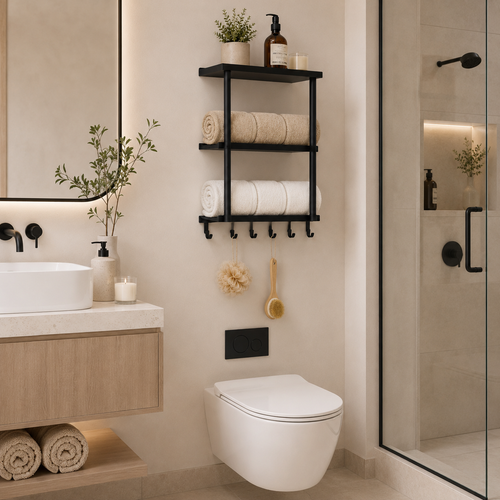 3-Tier Towel Ladder
