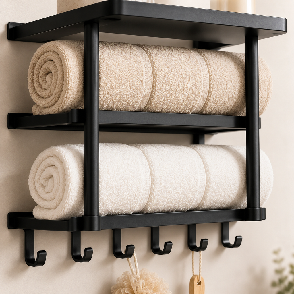 3-Tier Towel Ladder