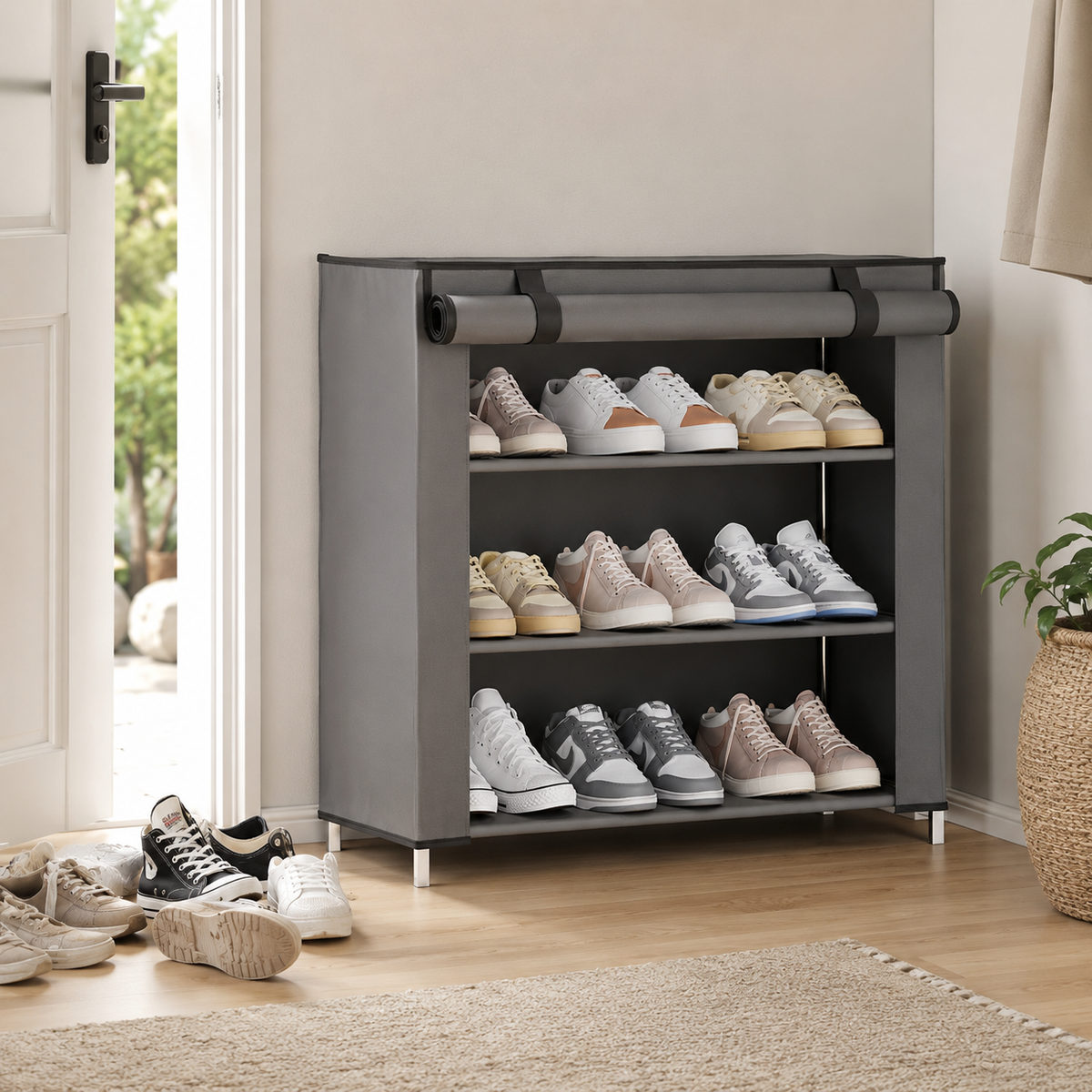 Dustproof Shoe Storage Cabinet