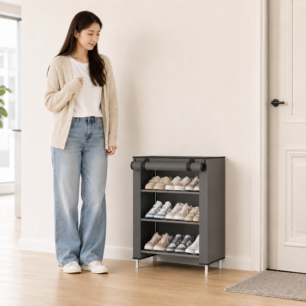 Dustproof Shoe Storage Cabinet