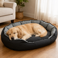 Waterproof Bolster Dog Sofa Bed