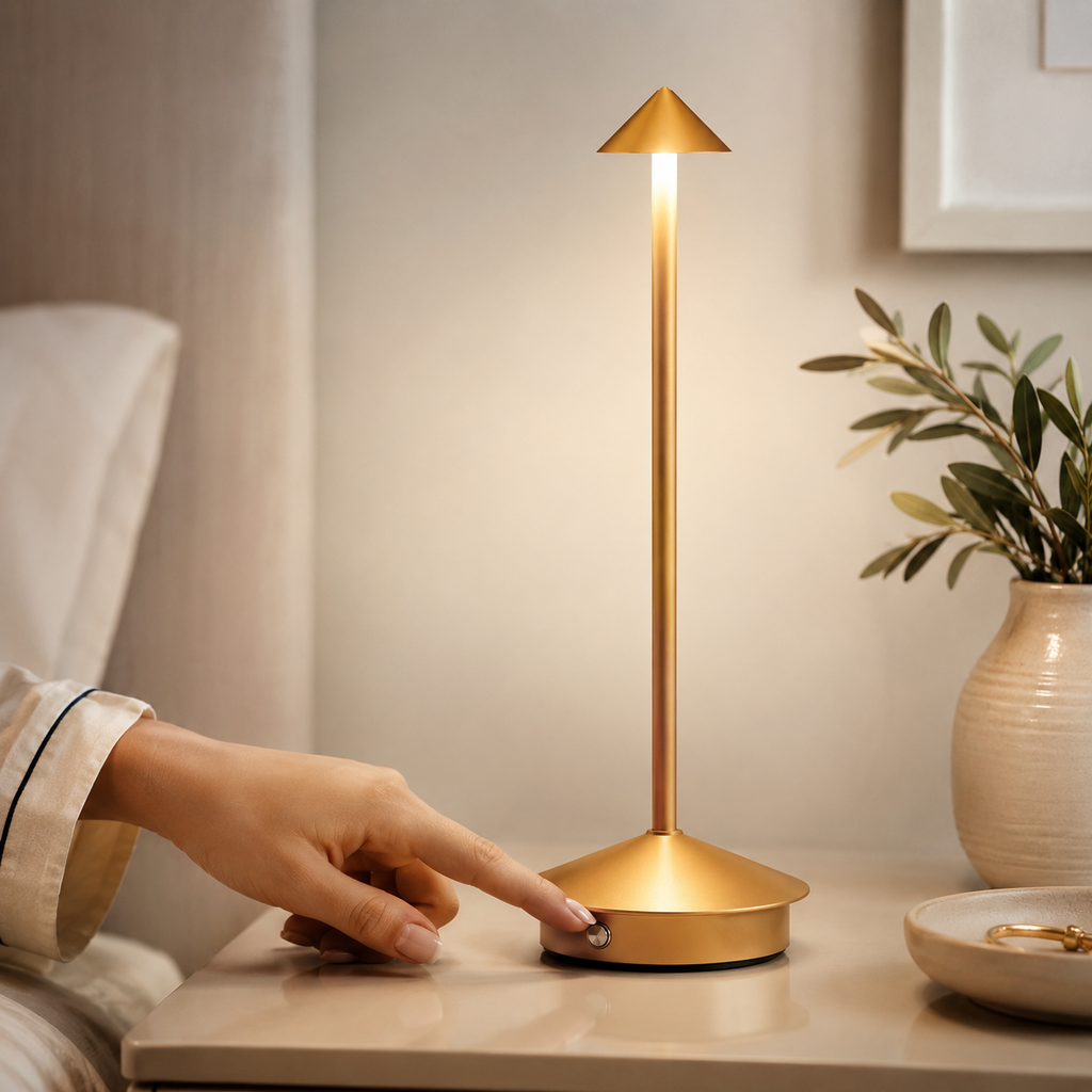 Cordless Rechargeable Touch Table Lamp