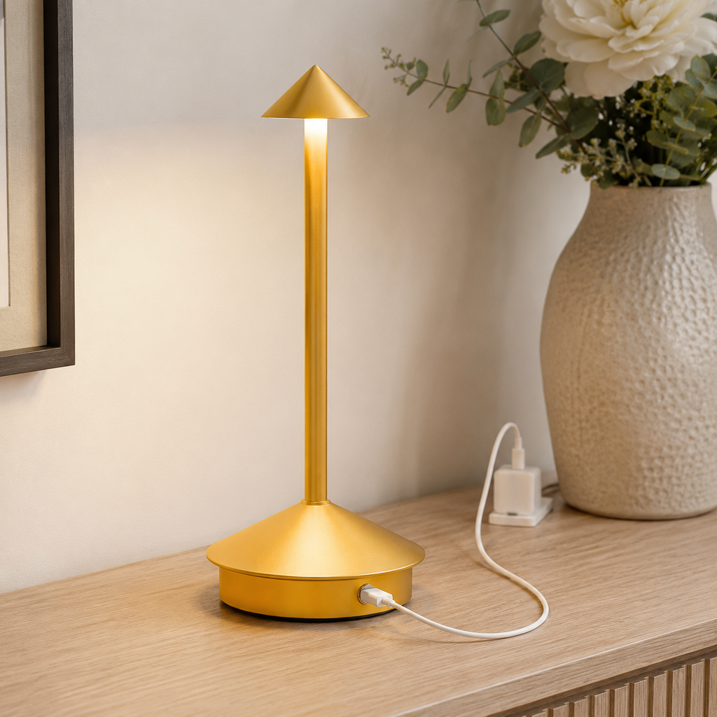 Cordless Rechargeable Touch Table Lamp