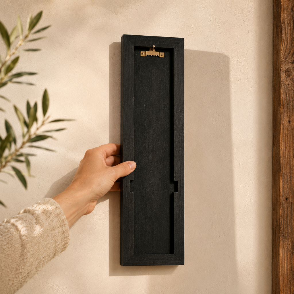 Black Open-Frame Candle Wall Sconces, Set of 2