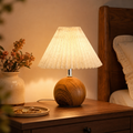 Vintage Pleated Table Lamp