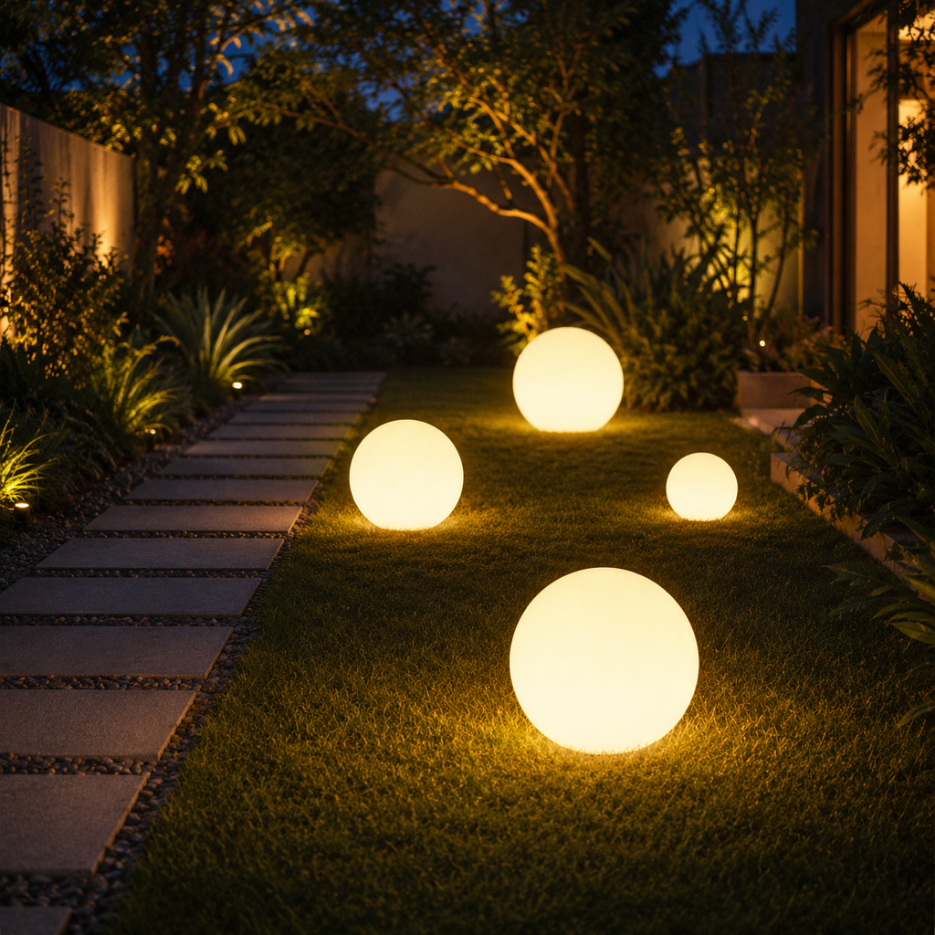 Rechargeable Outdoor Glow Ball Light
