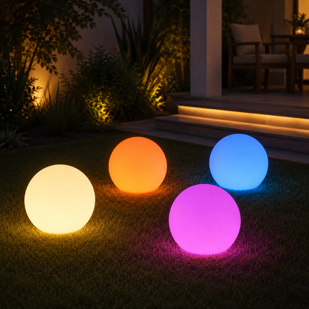 Rechargeable Outdoor Glow Ball Light