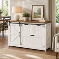 Farmhouse Lateral File Cabinet with Barn Door