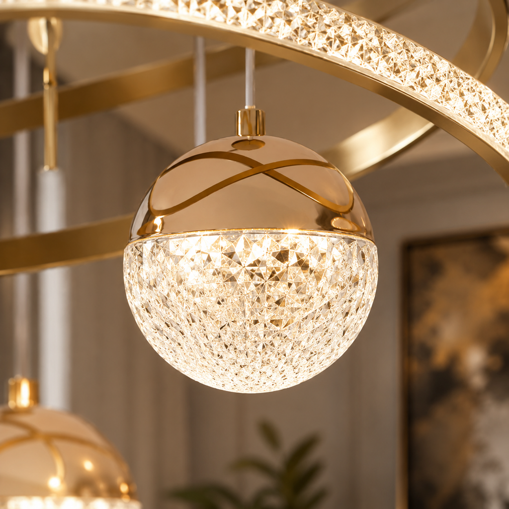 Globe Cluster LED Pendant Light