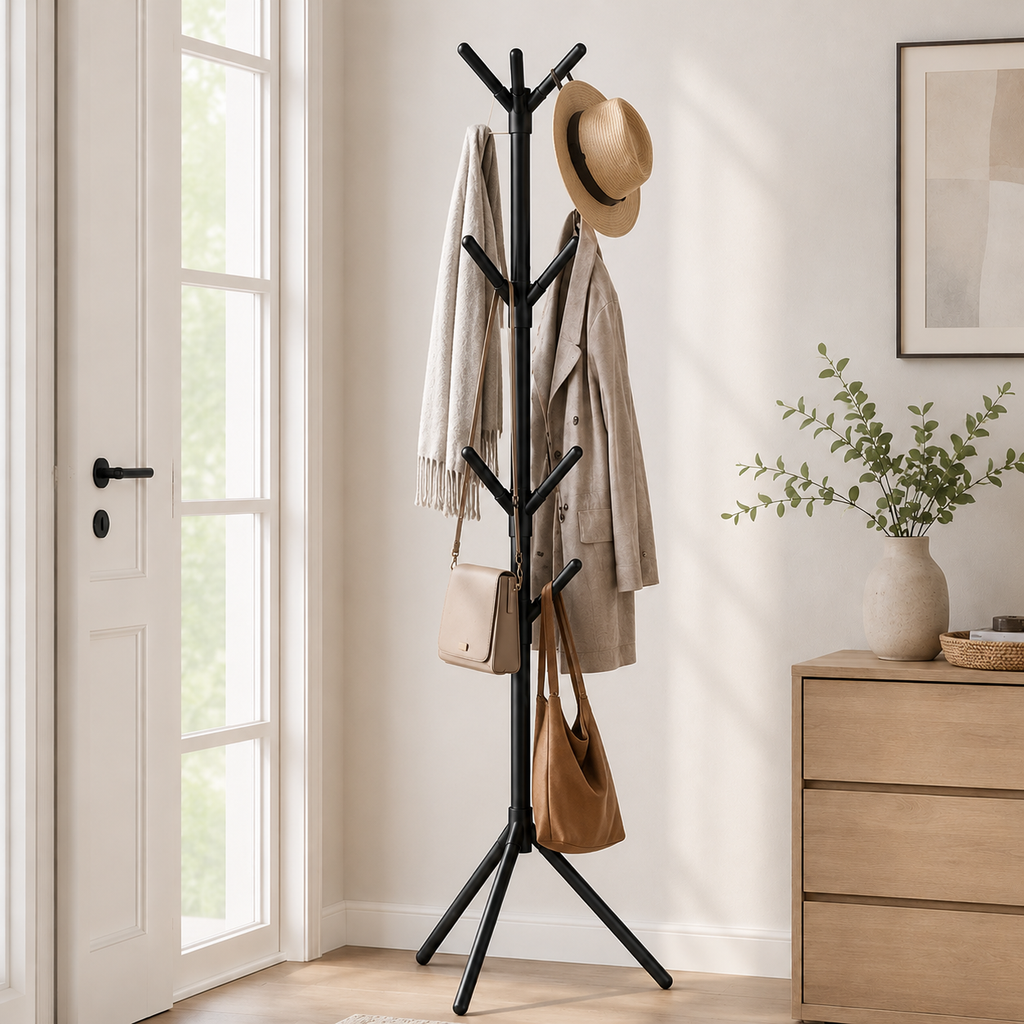 Tree-Branch Freestanding Coat Rack