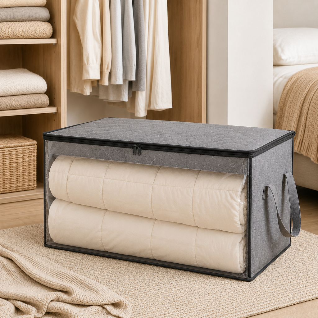 Foldable Clothes & Quilt Storage Bag
