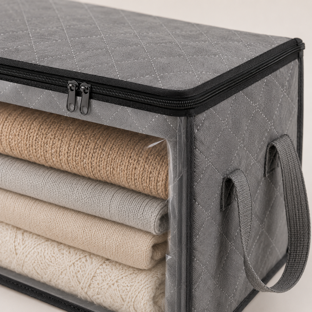Foldable Clothes & Quilt Storage Bag