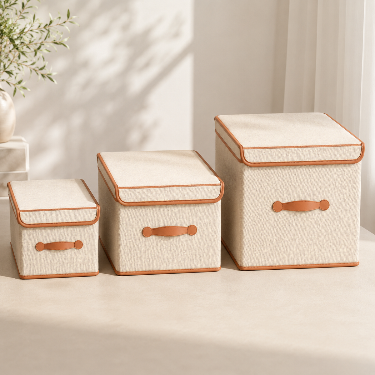 Lidded Wardrobe Storage Box