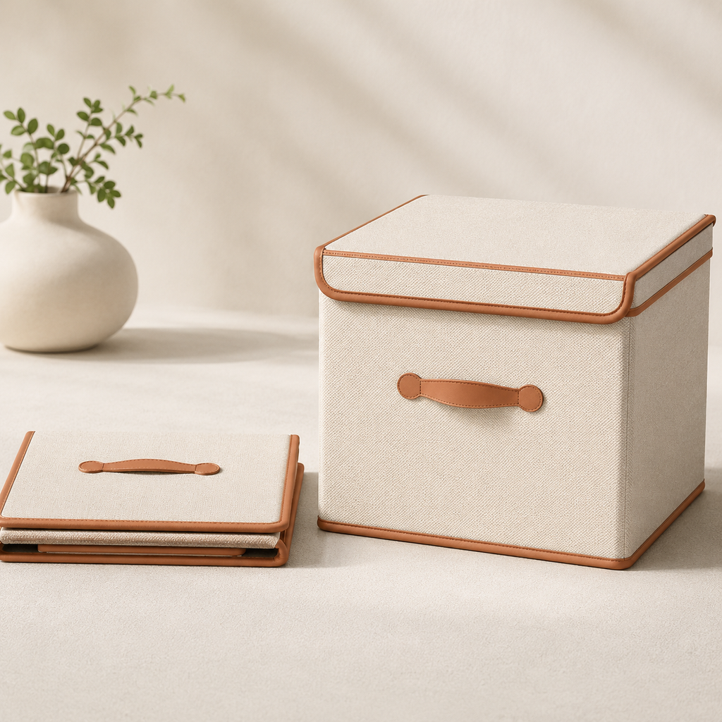 Lidded Wardrobe Storage Box