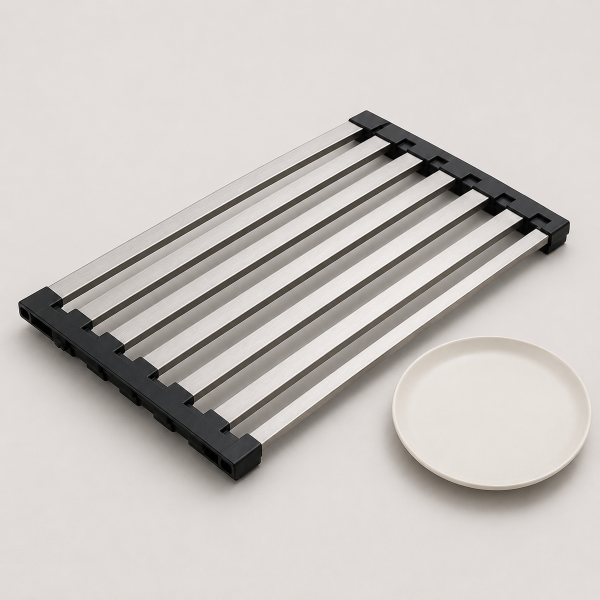 Telescopic Over-Sink Dish Rack