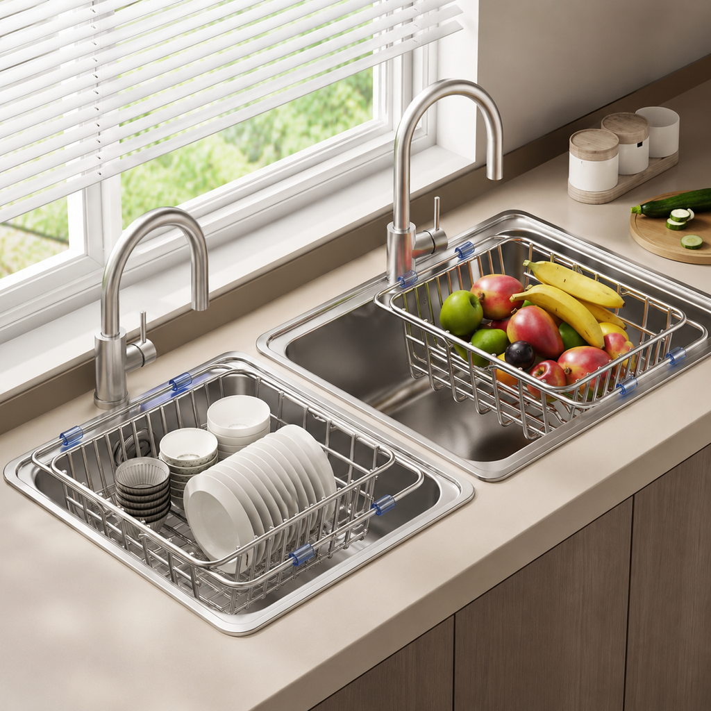 Telescopic Sink Drying Rack
