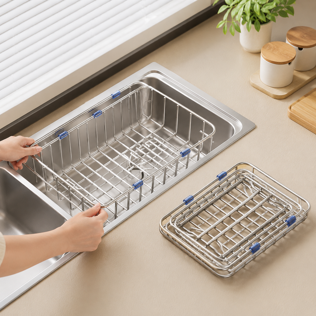 Telescopic Sink Drying Rack