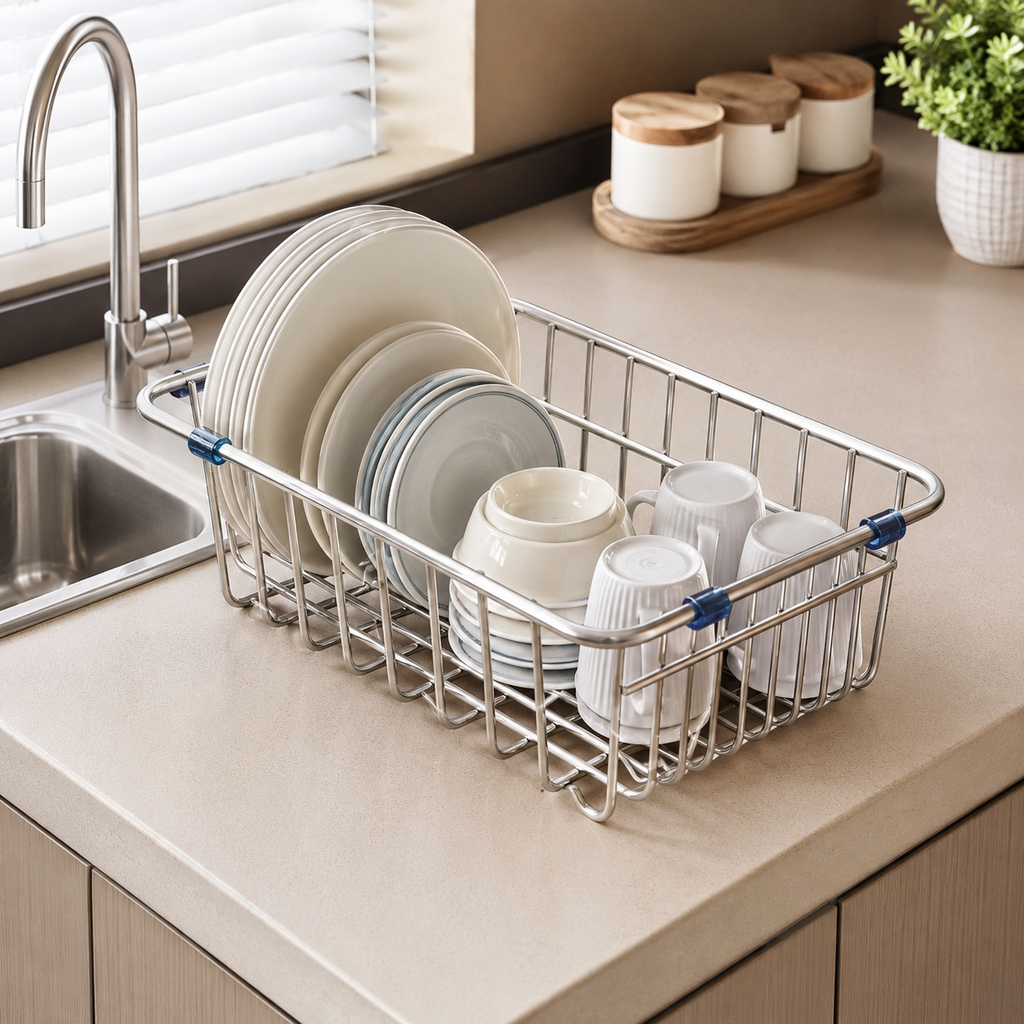 Telescopic Sink Drying Rack