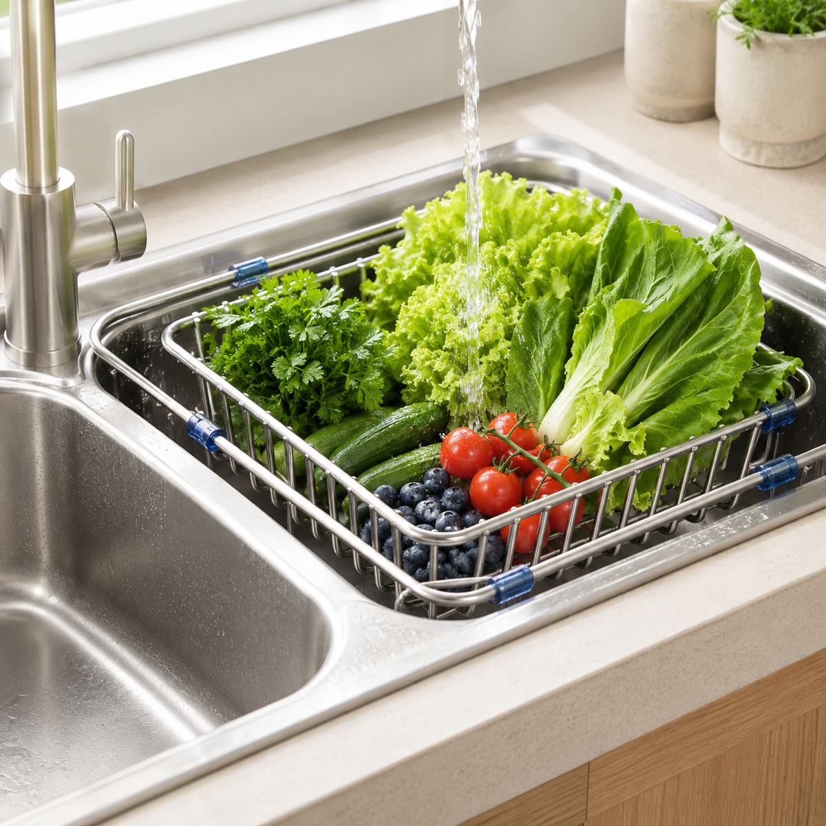 Telescopic Sink Drying Rack