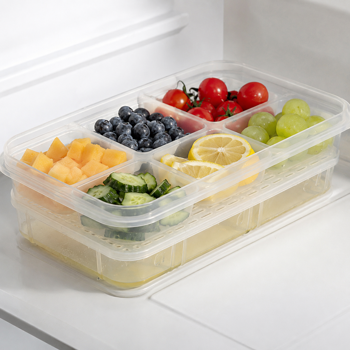 Fridge Crisper Storage Box