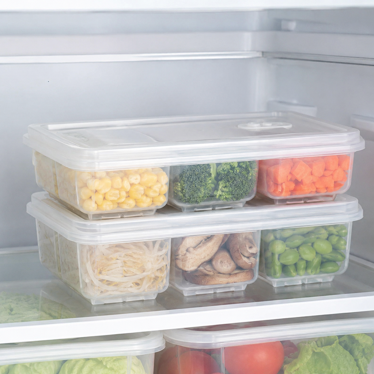 Fridge Crisper Storage Box