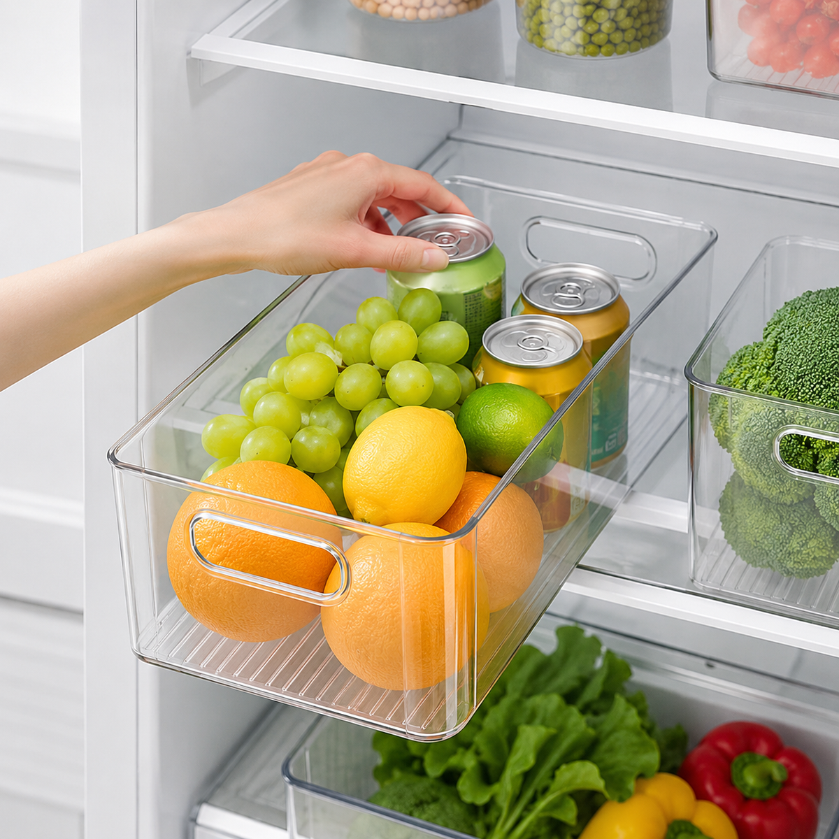 Stackable Fridge Storage Drawer