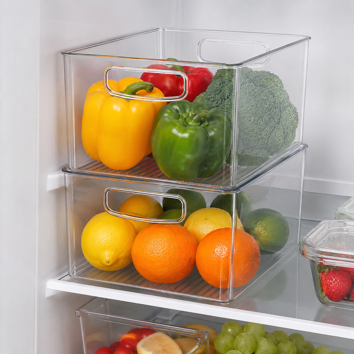 Stackable Fridge Storage Drawer