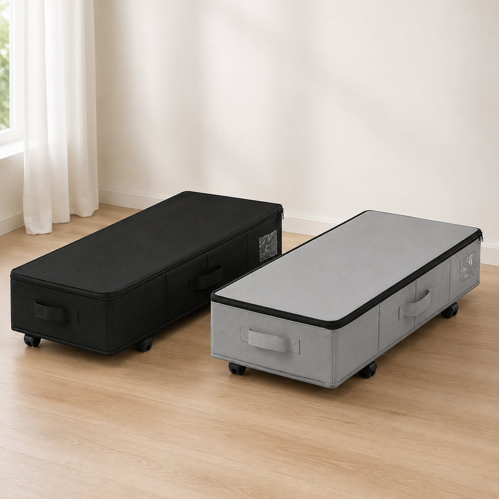 Foldable Under-Bed Storage Bin (50L)