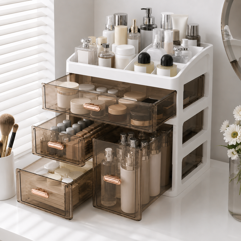 Multi-Drawer Vanity Organizer