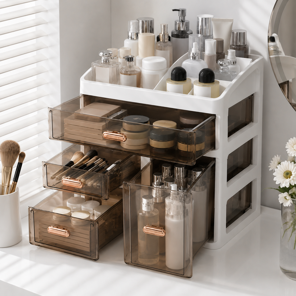 Multi-Drawer Vanity Organizer