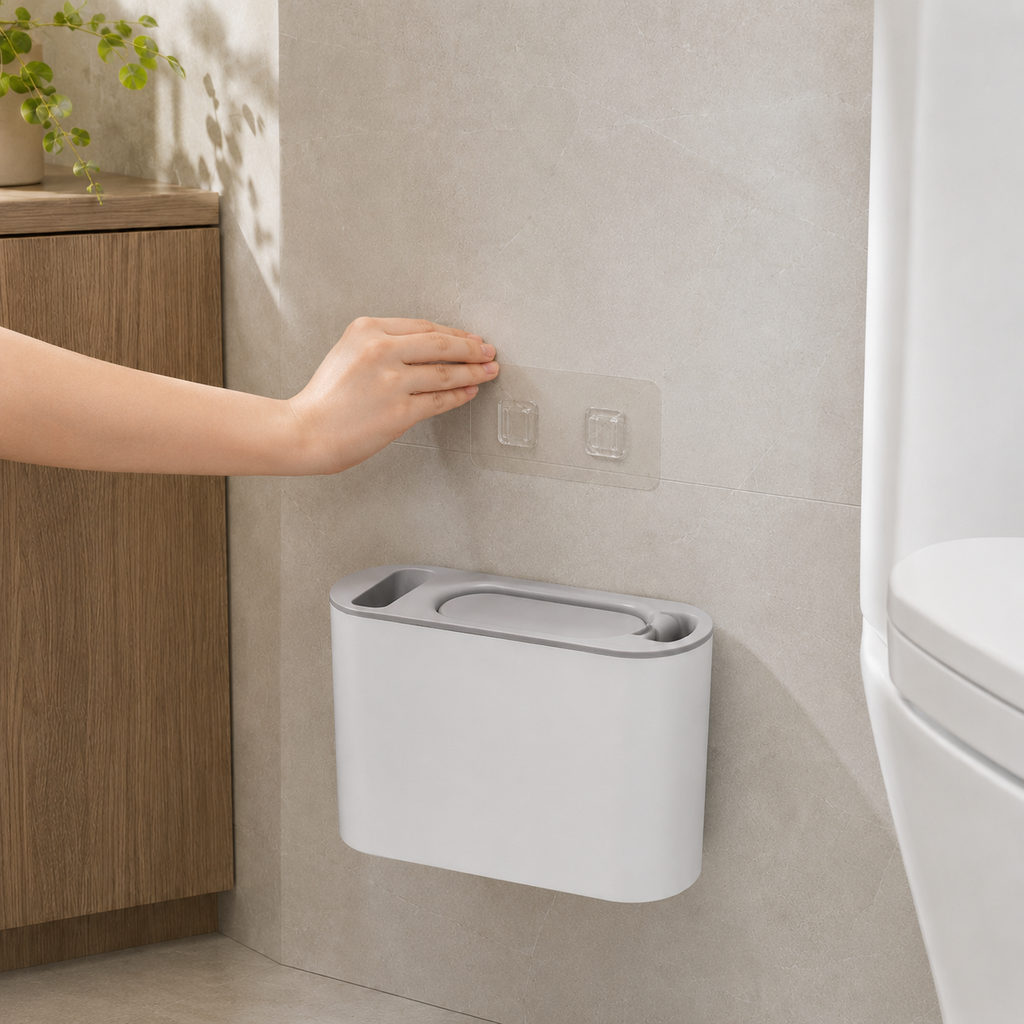 Silicone Toilet Brush & Holder