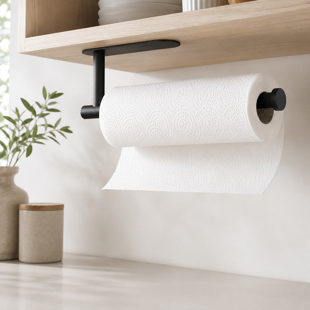 Under-Sink Paper Towel Holder