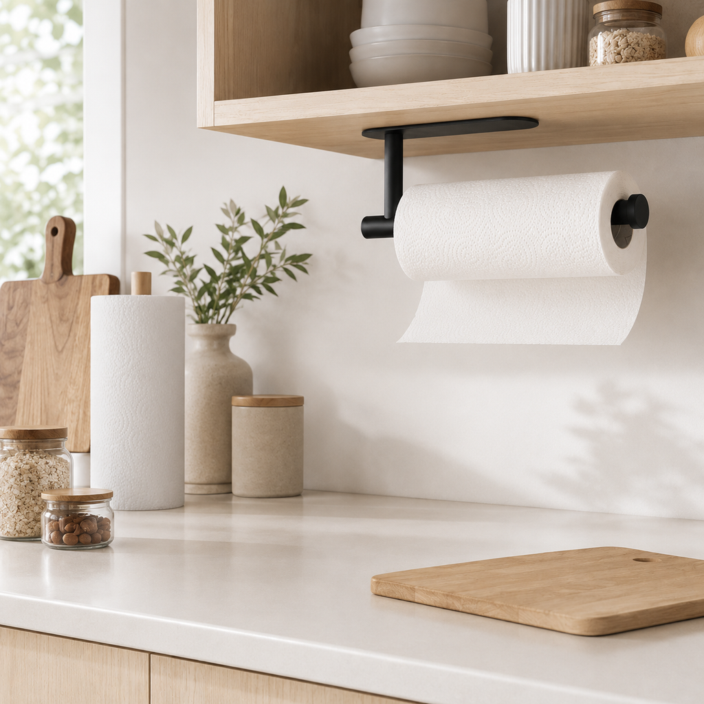 Under-Sink Paper Towel Holder