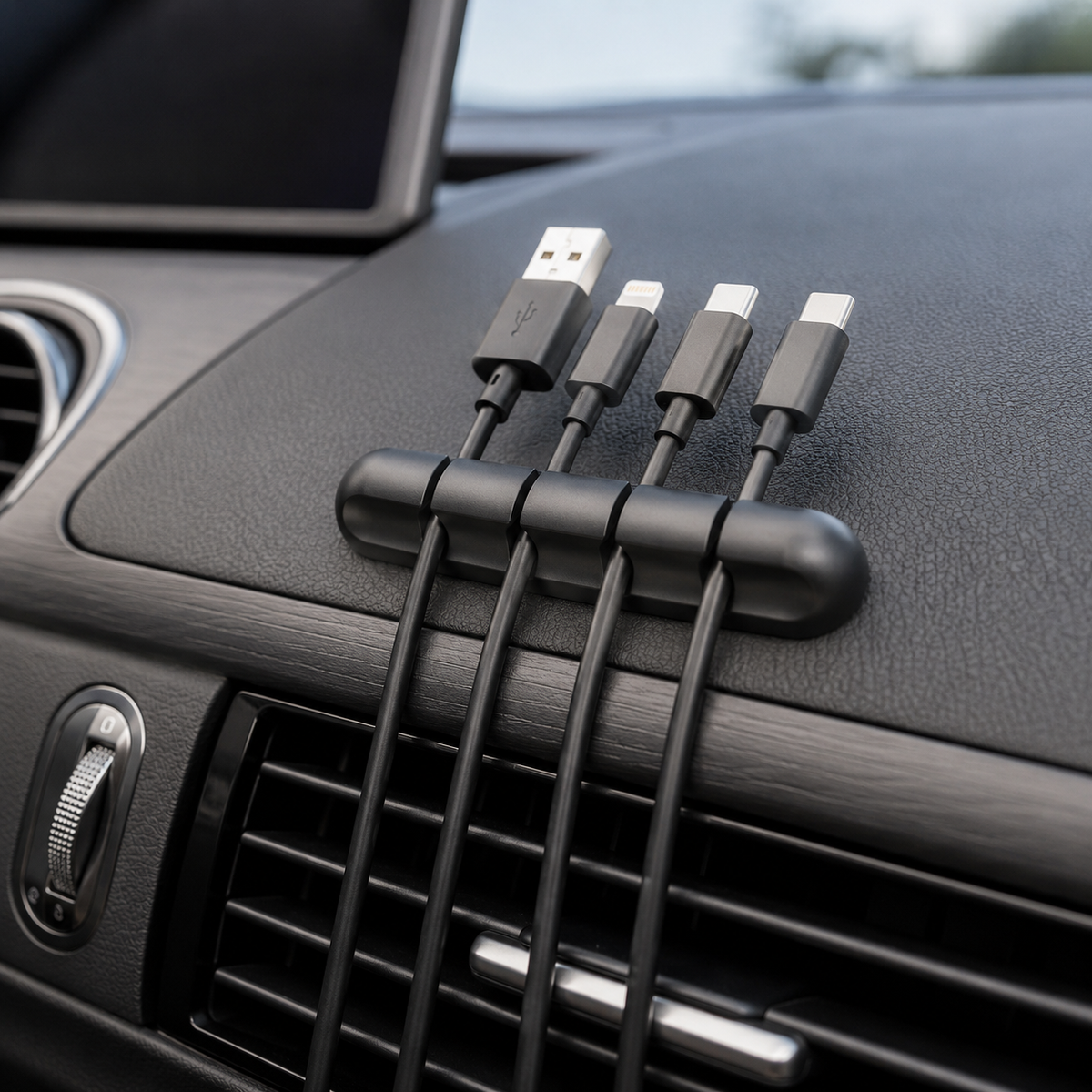 Adhesive Cable Organizer Clip
