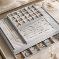 Stackable Velvet Jewelry Tray