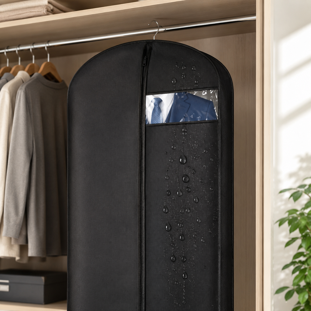 Waterproof Hanging Garment Bag with Window