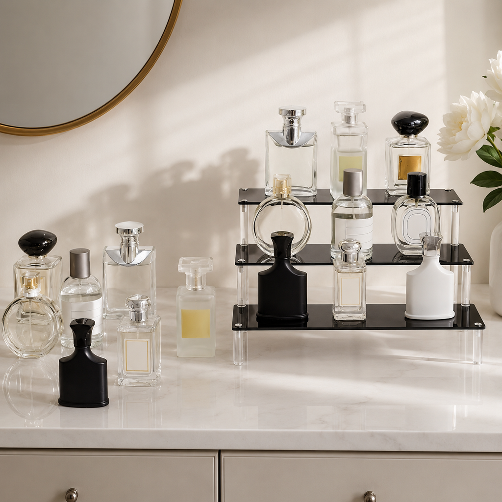 Tiered Acrylic Step Display Riser