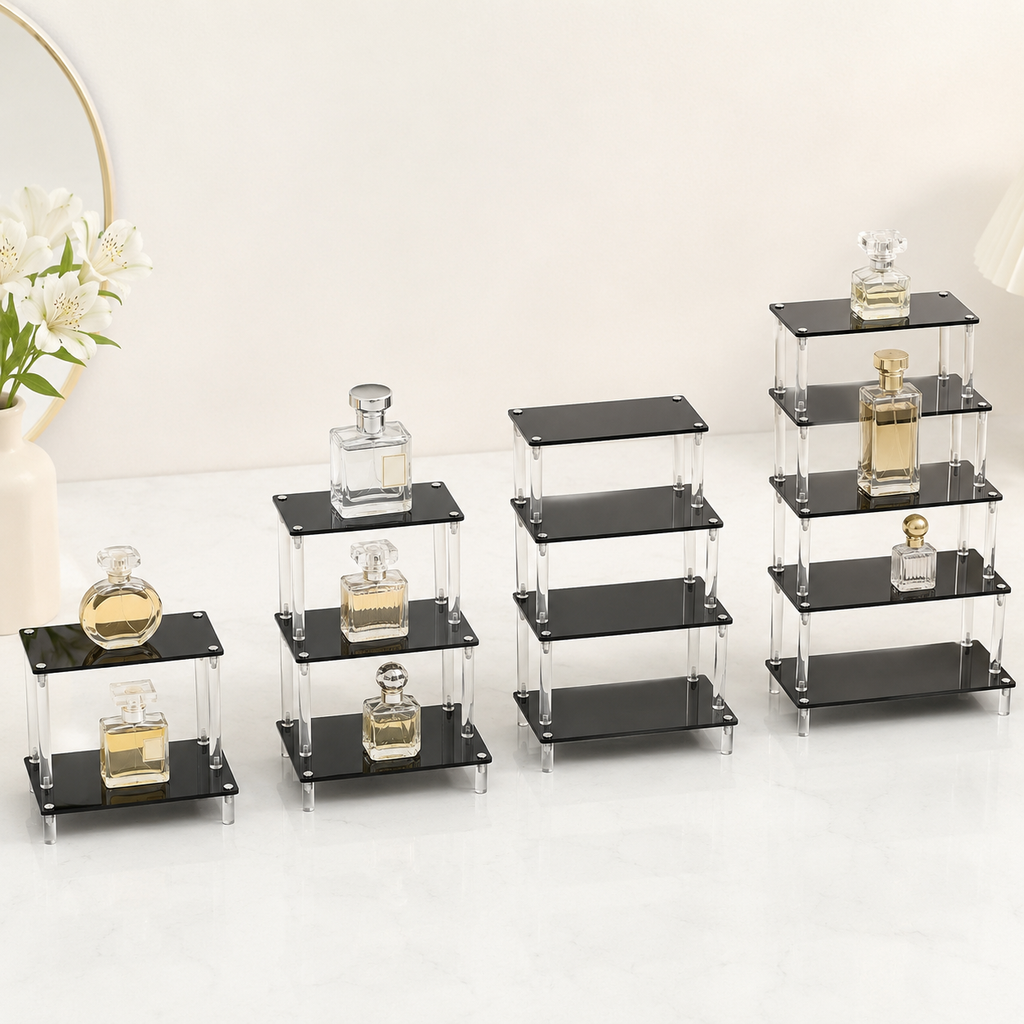 Tiered Acrylic Step Display Riser