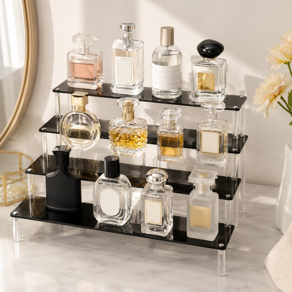 Tiered Acrylic Step Display Riser