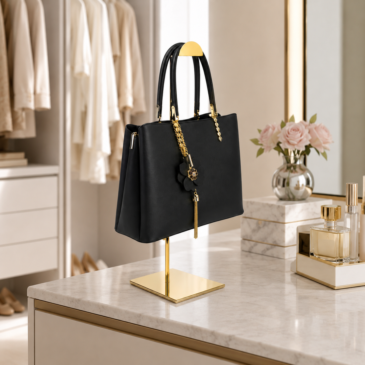 Adjustable Handbag Display Stand