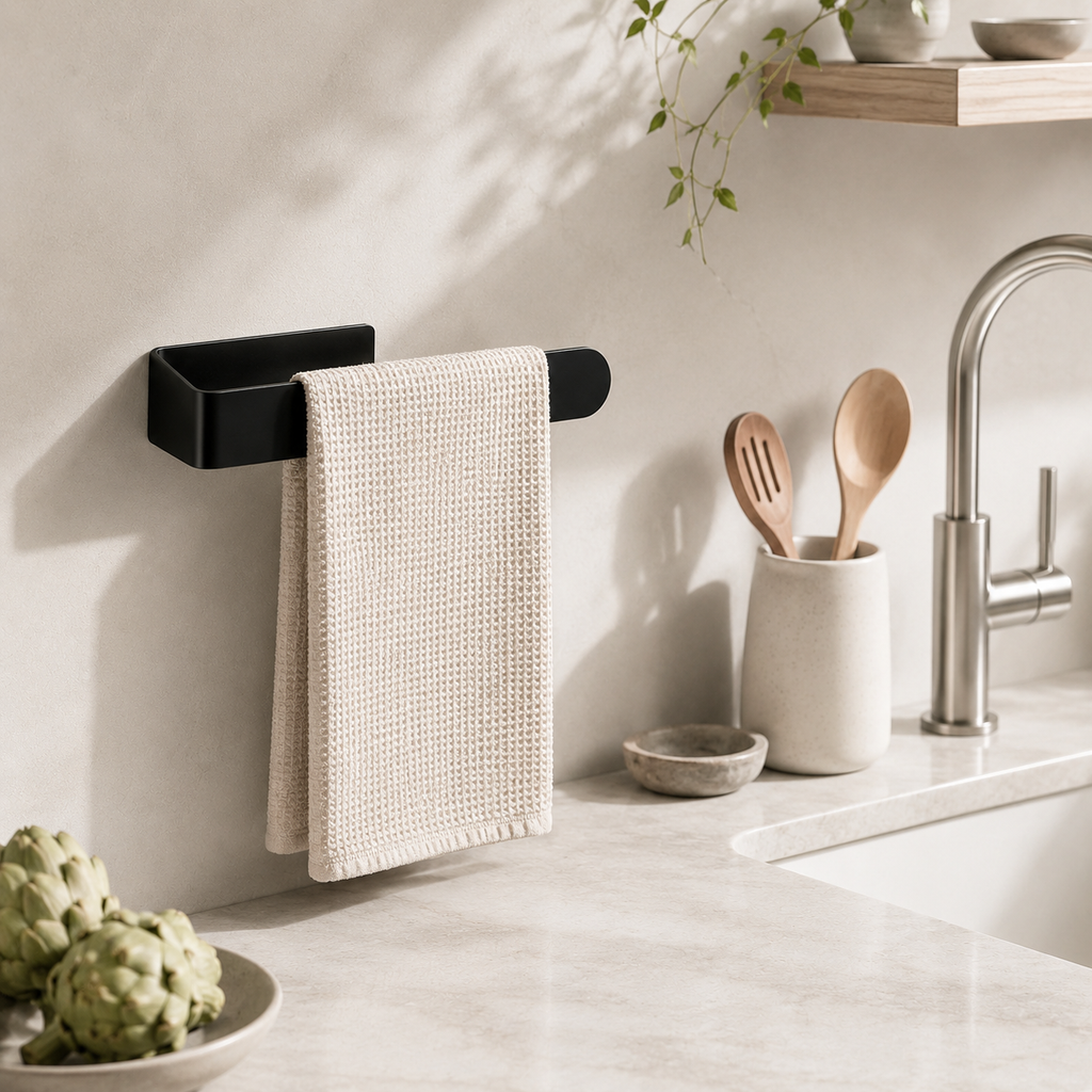 Adhesive Towel Bar