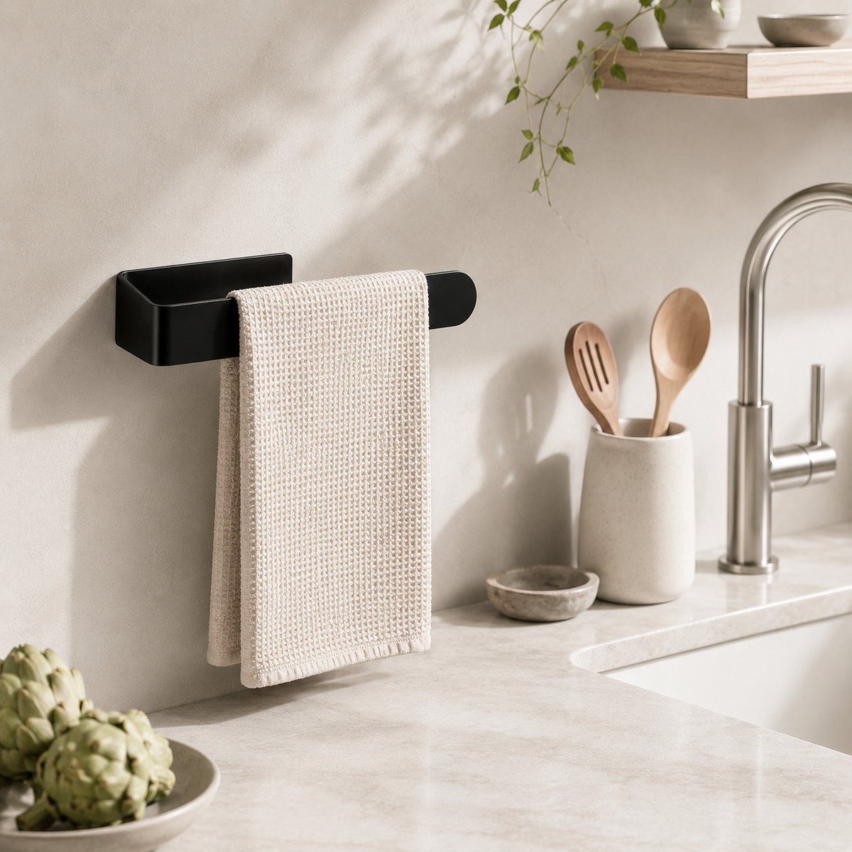 Adhesive Towel Bar