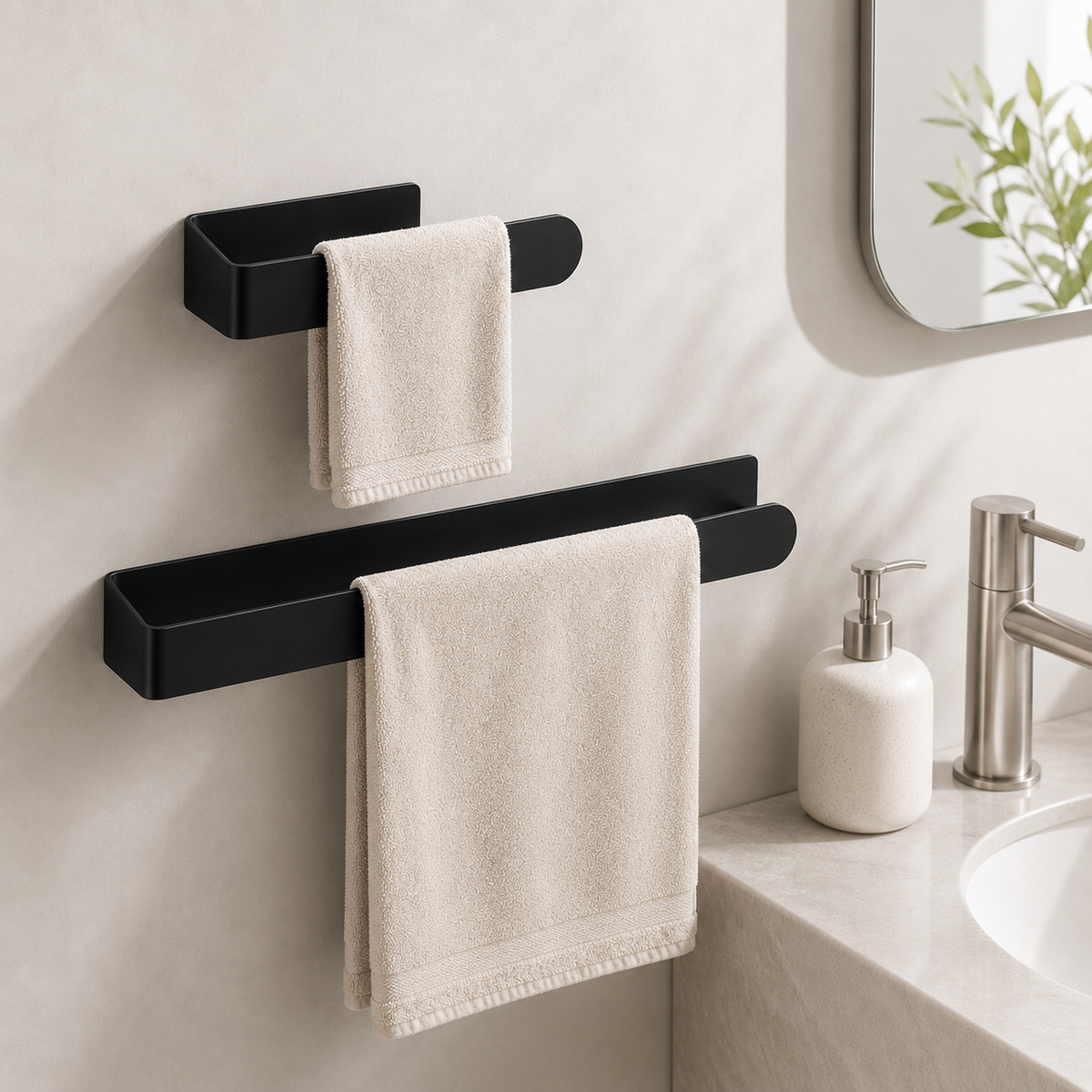 Adhesive Towel Bar