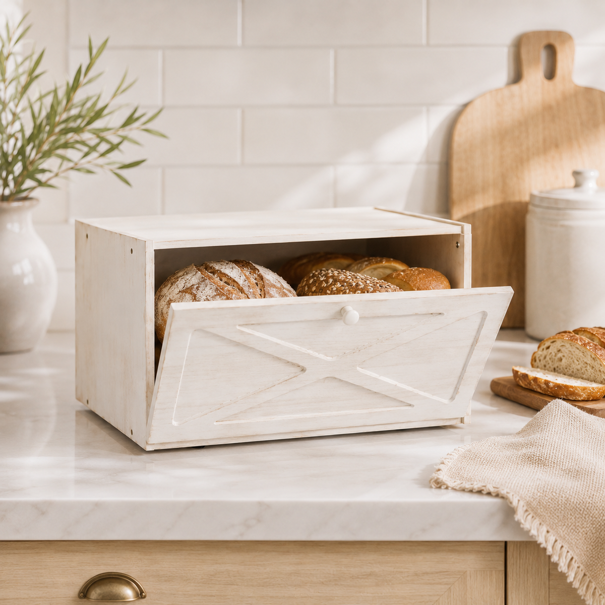 Bamboo Bread Box