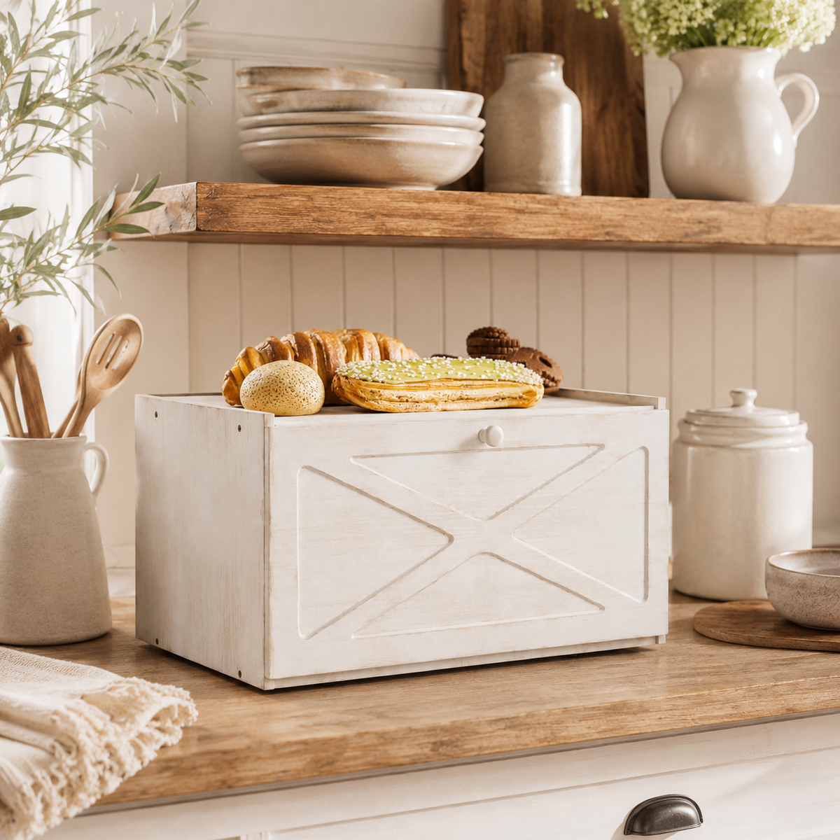 Bamboo Bread Box