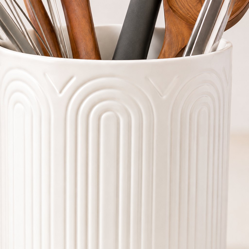 Ceramic Utensil Crock
