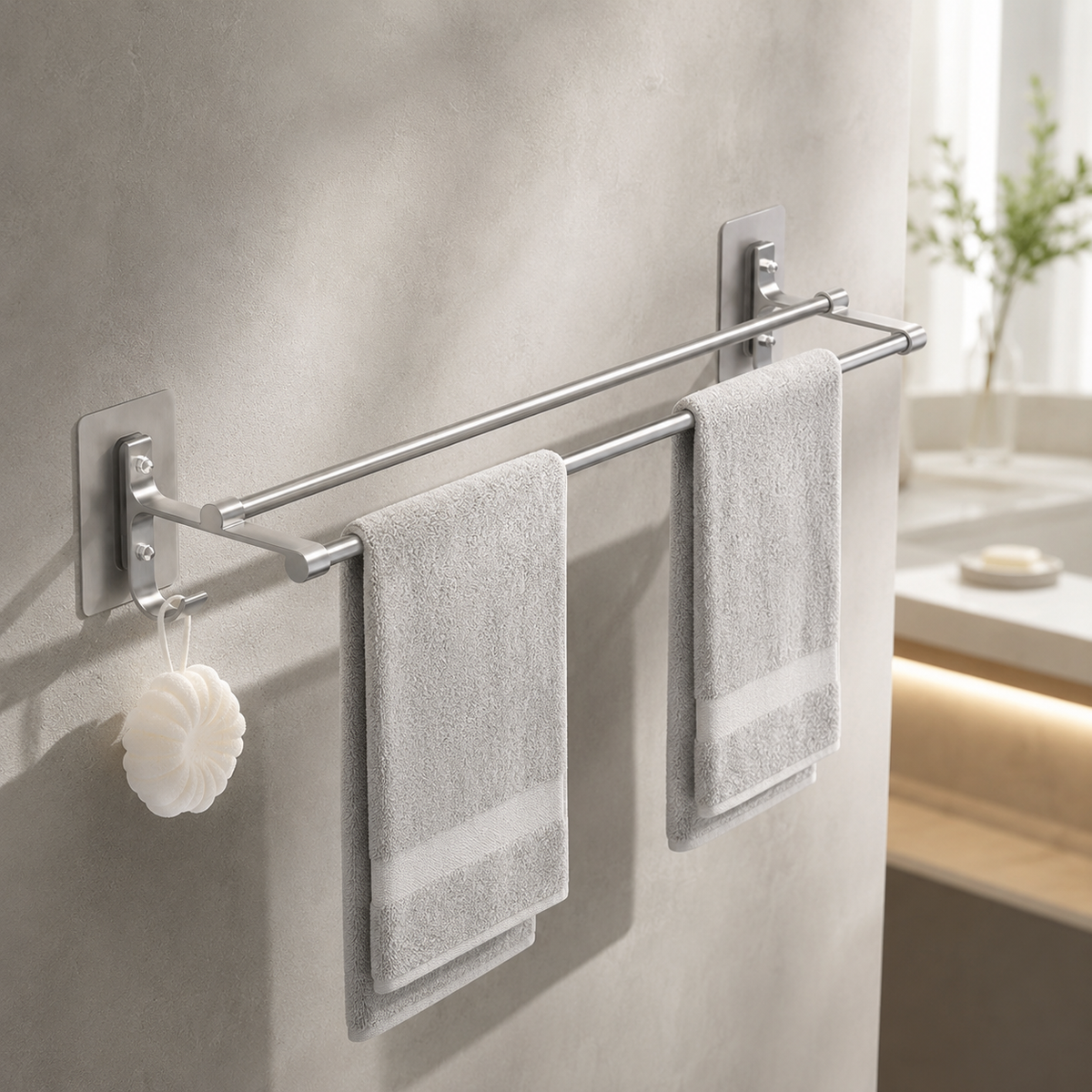 Double Towel Bar