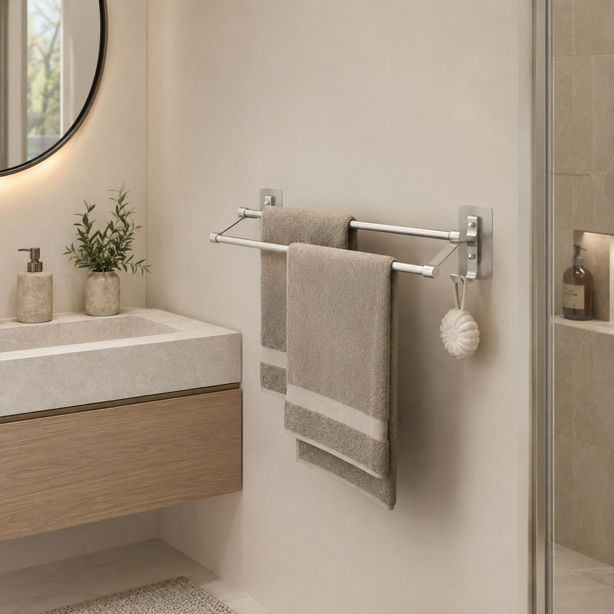 Double Towel Bar