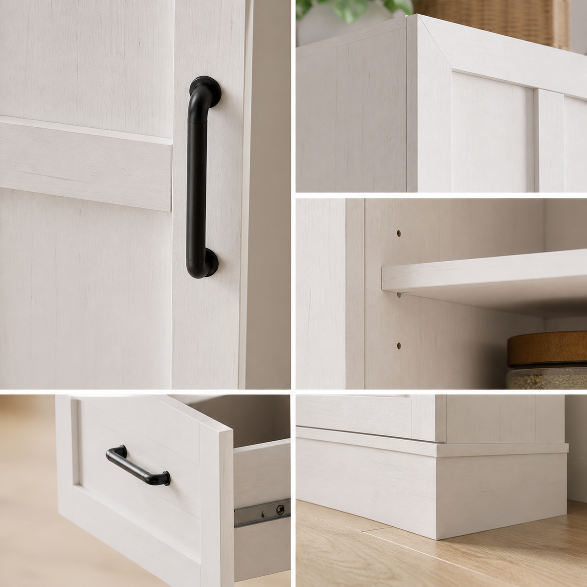 Farmhouse Pantry Cabinet (71")